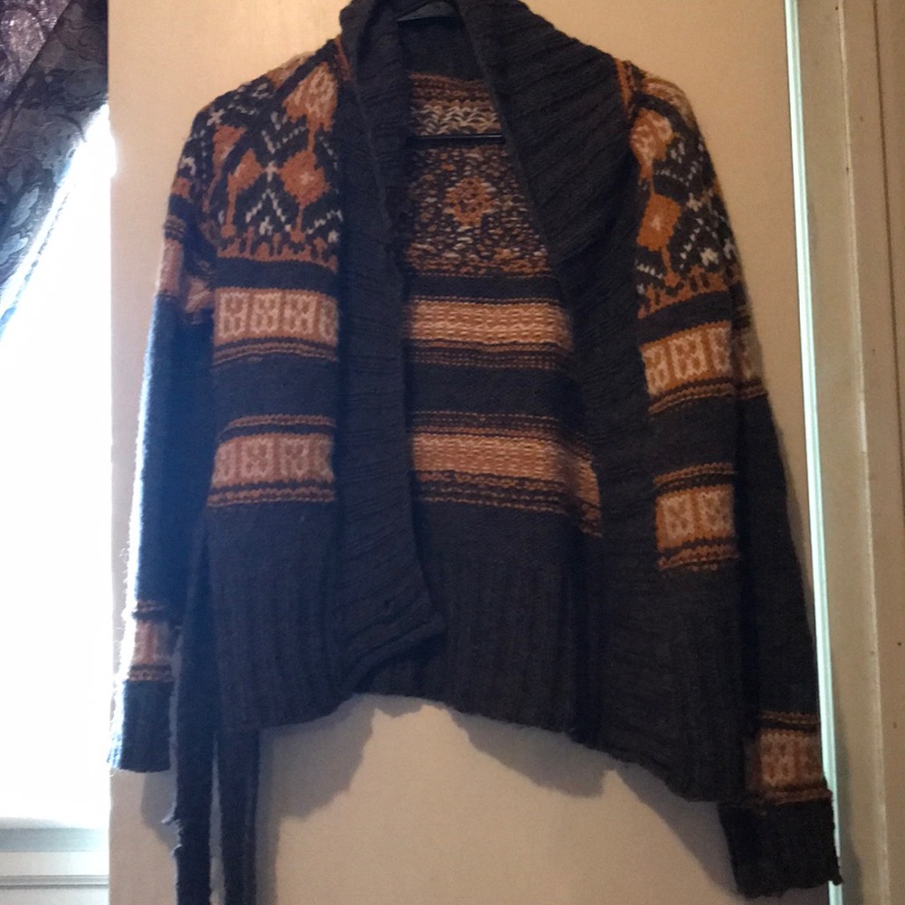 Handmade Wool Sweater Jacket